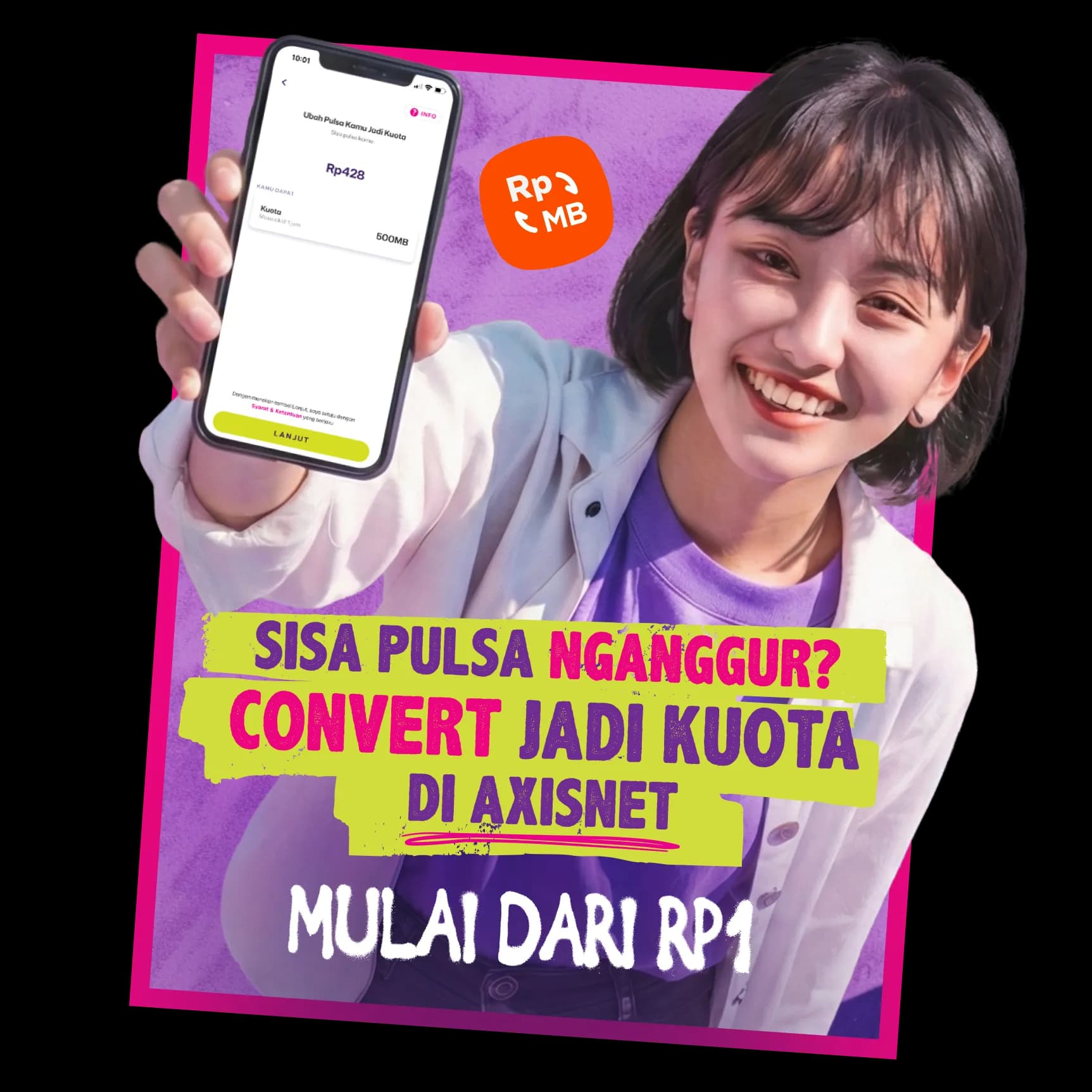 AXIS Convert Pulsa image gambar