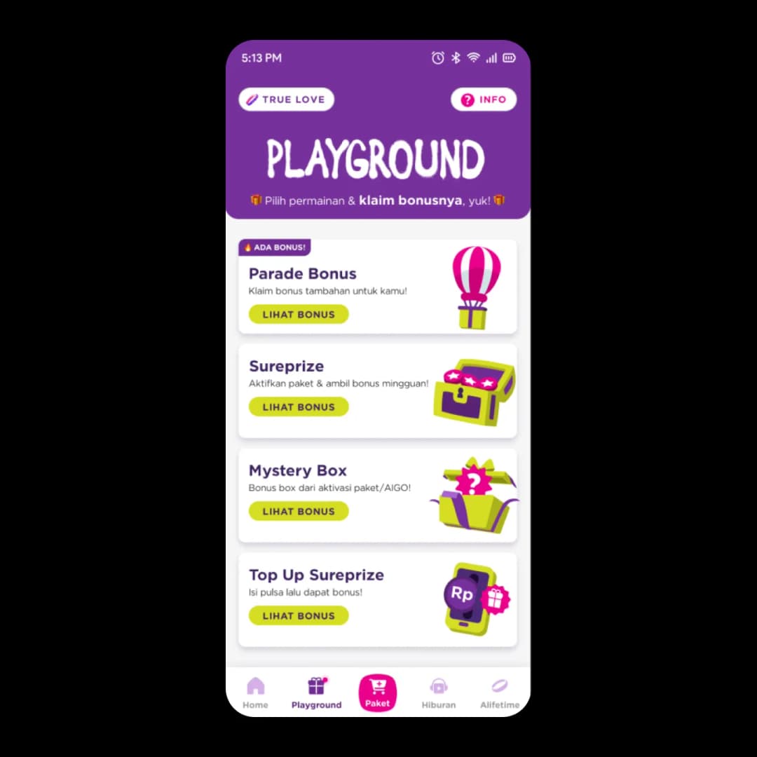 AXIS ISI PULSA, AKTIFIN PAKET, AUTO DAPET BONUS DI PLAYGROUND image gambar