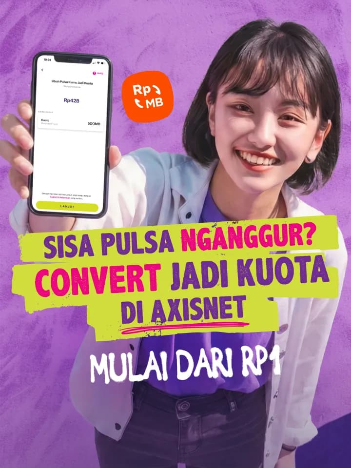 AXIS Convert Pulsa image gambar