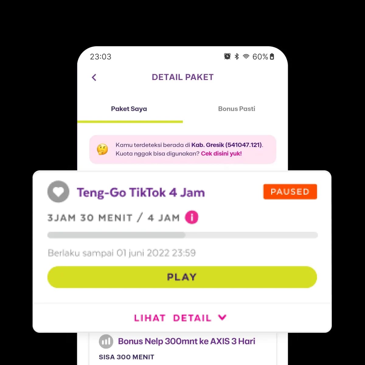 AXIS Play & Pause Paket image gambar