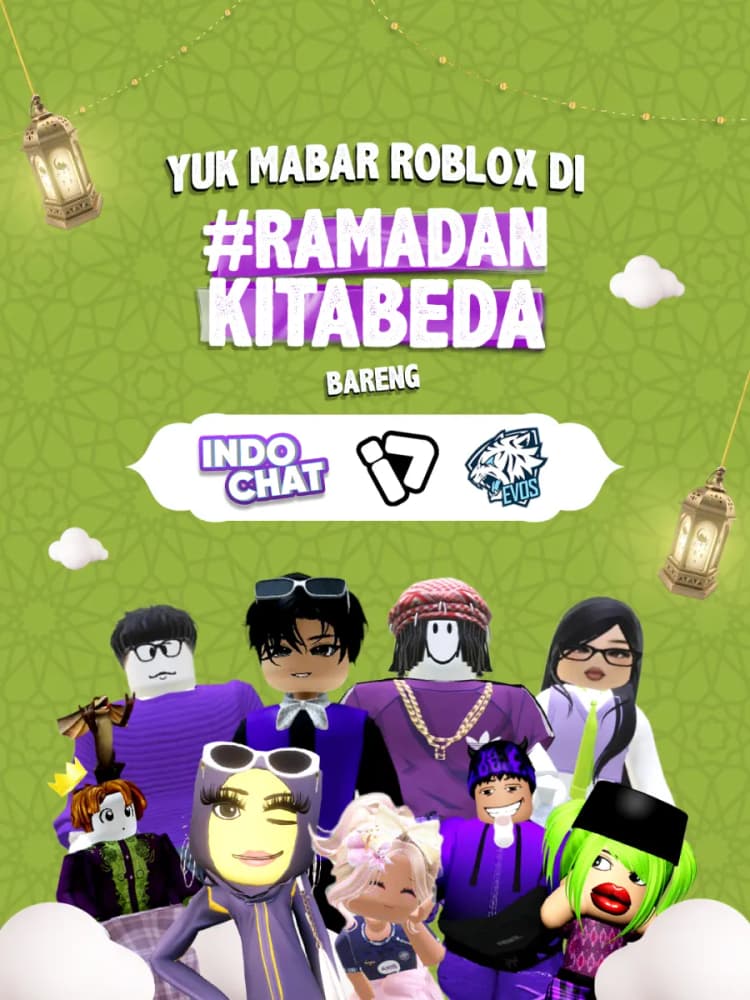 AXIS #RamadanKitaBeda: Seru-seruan Bareng AXIS di ROBLOX! image gambar