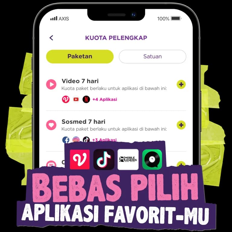 AXIS Paket Suka-Suka image gambar