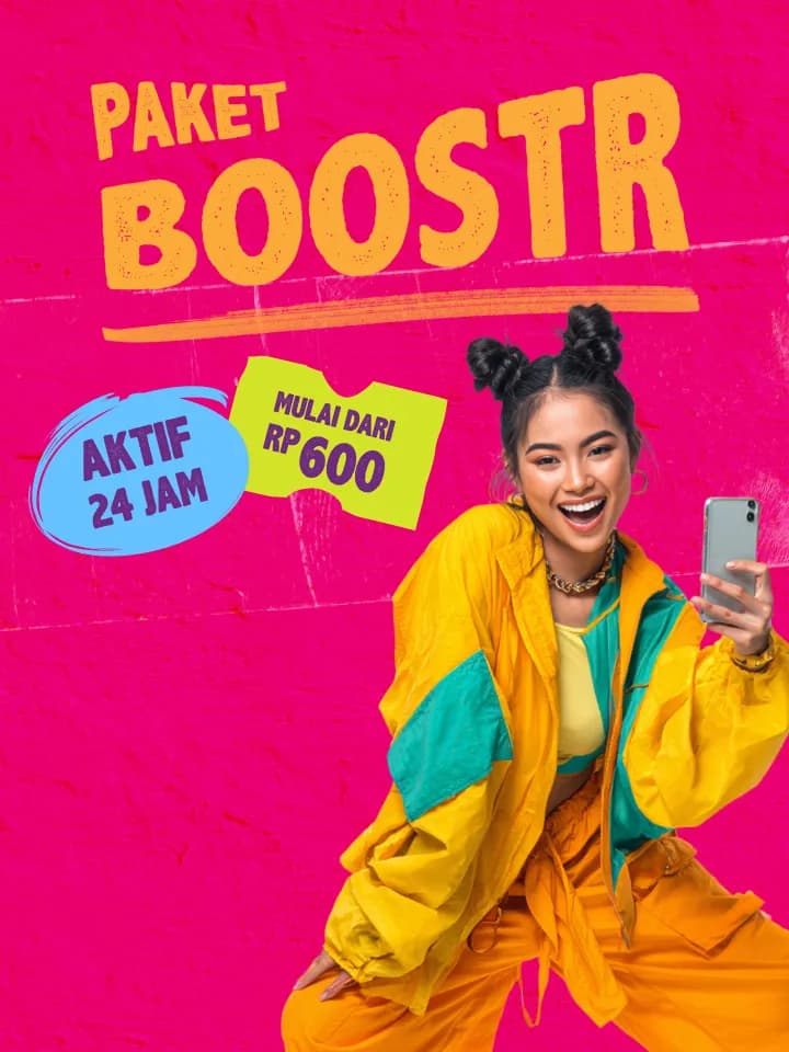 AXIS Boostr Aplikasi buat topping internetanmu! image gambar