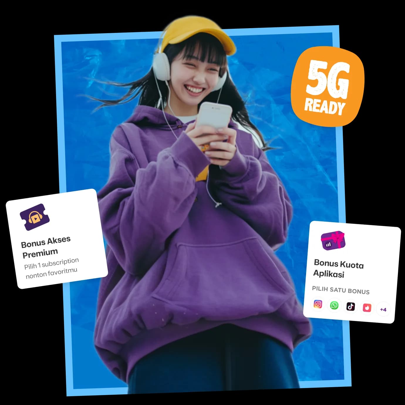 AXIS Ga Ribet, Ga Mahal, Bonus ga abis-abis! image gambar