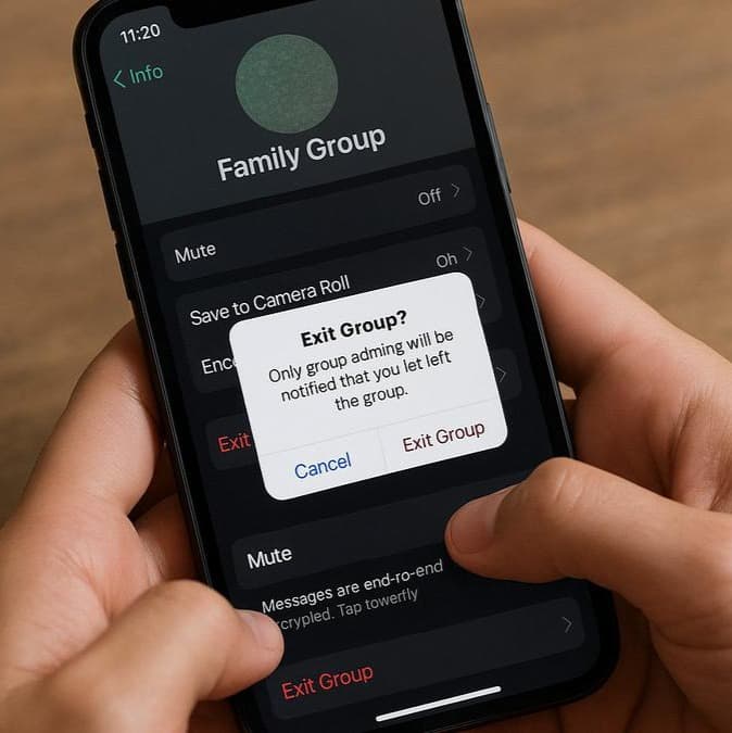 AXIS Ini Cara Leave Grup WhatsApp Tanpa Ketahuan Anggota Lain! image gambar