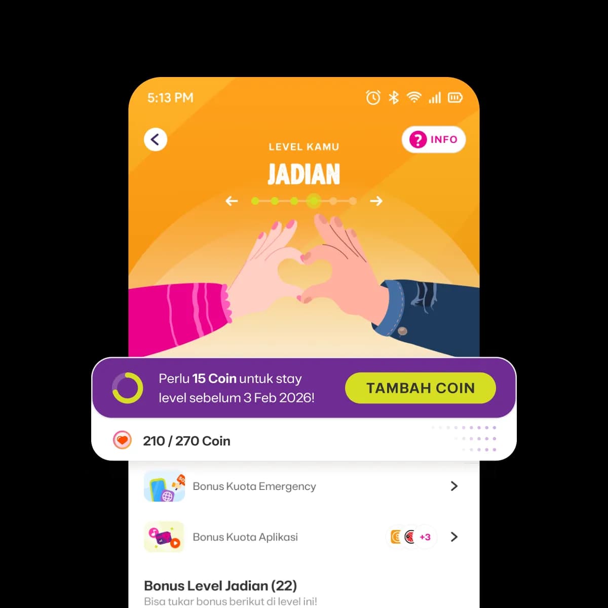 AXIS Level Jadian image gambar