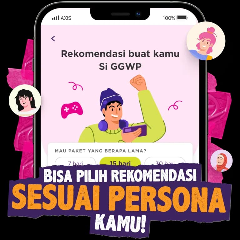 AXIS Paket Suka-Suka image gambar